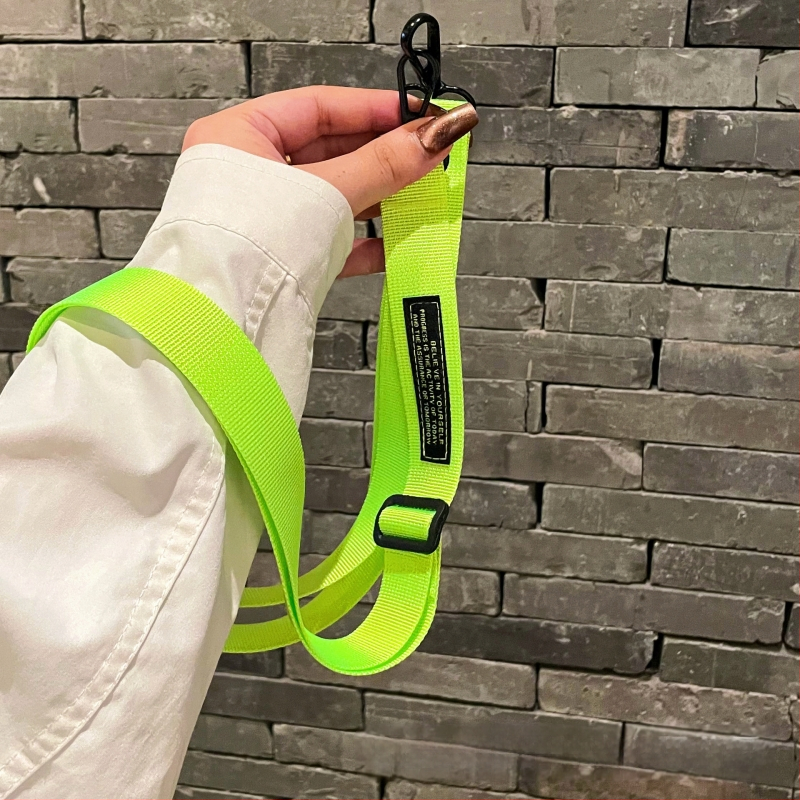 Ланярд за мобилен телефон с кръстосана презрамка – унисекс, нейлонова лента с метална катарама, марка Jiazhen, печатано лого