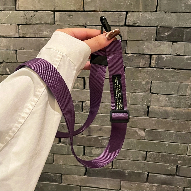 Ланярд за мобилен телефон с кръстосана презрамка – унисекс, нейлонова лента с метална катарама, марка Jiazhen, печатано лого