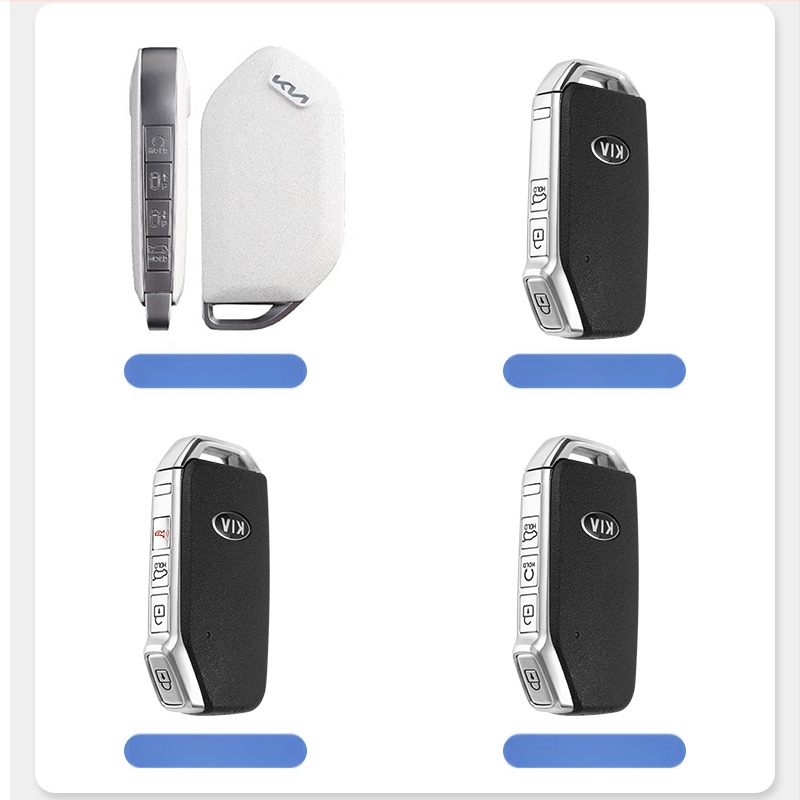 Κέλυφος κλειδιού Kia συμβατός με K5, Sonata, K3, Sportage, Sorento, KX5 και KX3 — ABS υλικό, υψηλής ποιότητας στυλ, μοντέλο kia01