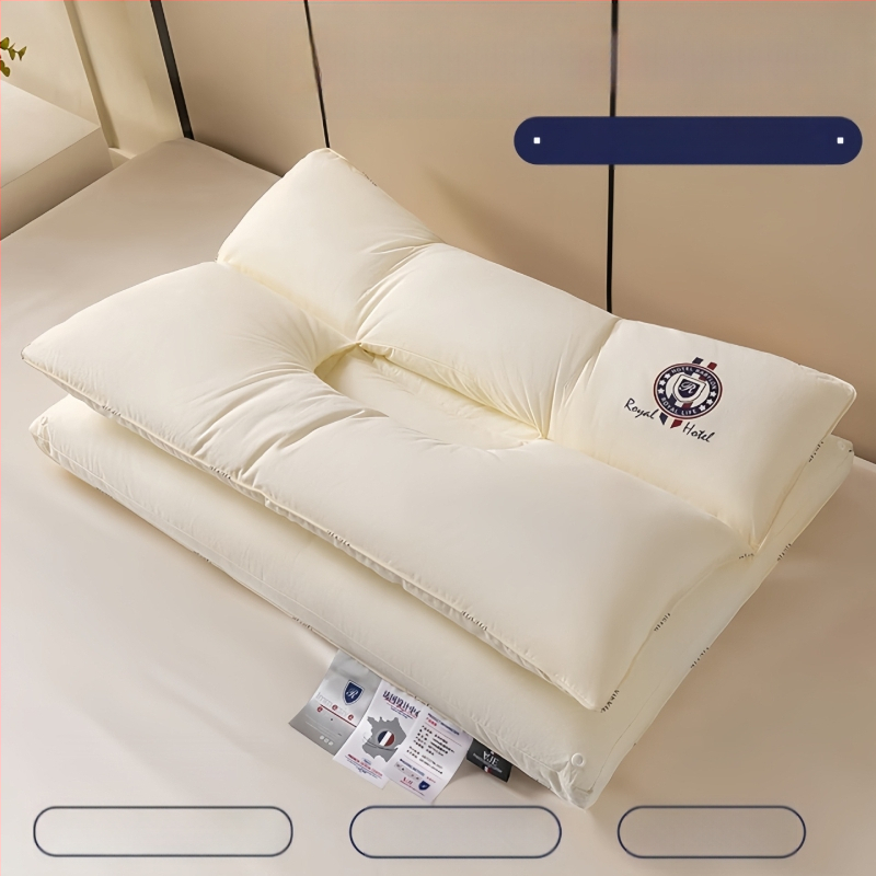 Възглавница Water Cube Spa за възрастни, правоъгълна форма, пълнеж полиестерно влакно, тегло 1 кг, миеща се