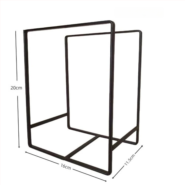 Дренажна поставка за чинии – Железна тел, модерен стил, сушене и съхранение в кухнята, въведена през 2024 г.