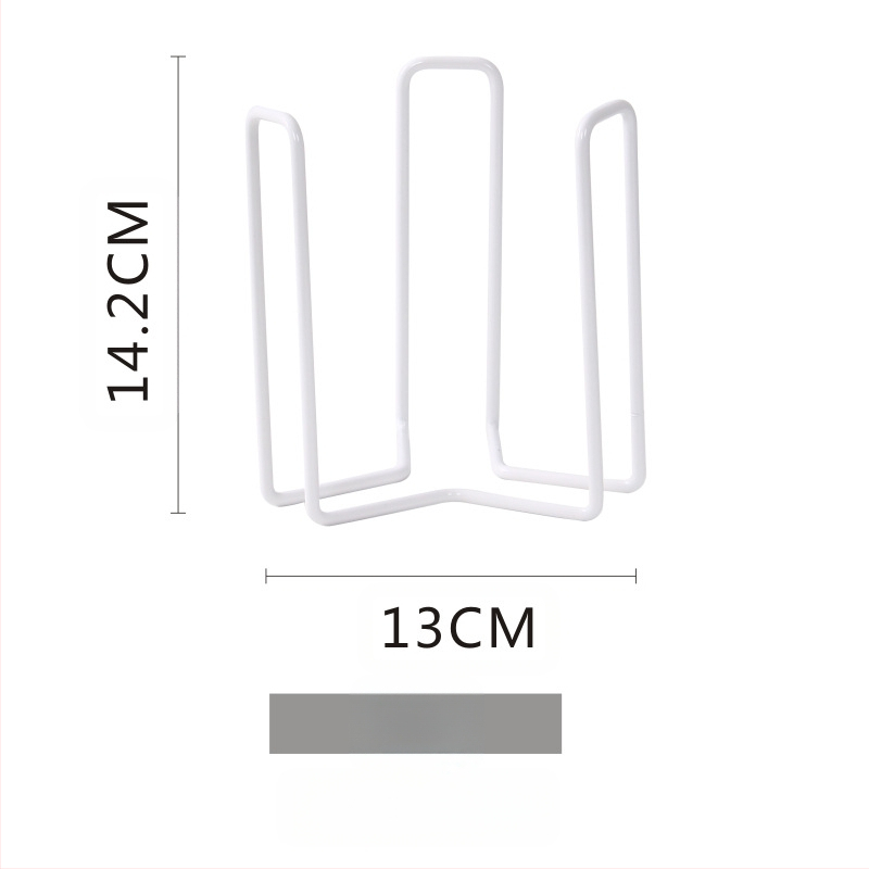 Дренажна поставка за чинии – Железна тел, модерен стил, сушене и съхранение в кухнята, въведена през 2024 г.