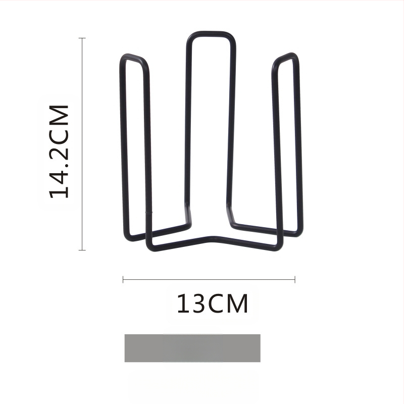 Дренажна поставка за чинии – Железна тел, модерен стил, сушене и съхранение в кухнята, въведена през 2024 г.