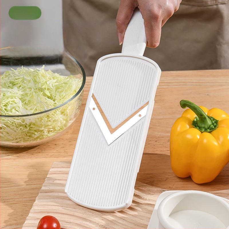 Xishuo Πολυλειτουργικός κόφτης για λάχανο και λαχανικά — ABS σώμα, μοντέρνος μινιμαλιστικός σχεδιασμός, δυνατότητα εκτύπωσης λογότυπου