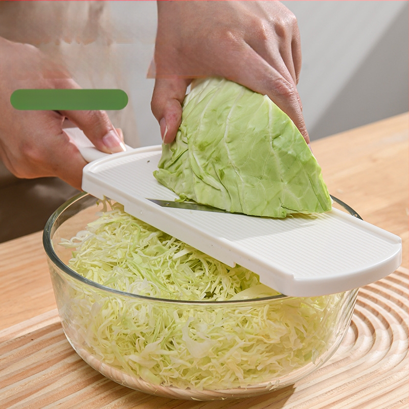 Xishuo Πολυλειτουργικός κόφτης για λάχανο και λαχανικά — ABS σώμα, μοντέρνος μινιμαλιστικός σχεδιασμός, δυνατότητα εκτύπωσης λογότυπου