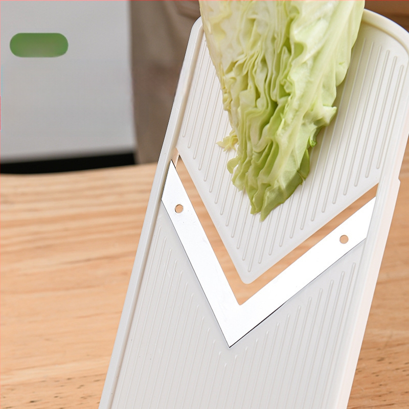 Xishuo Πολυλειτουργικός κόφτης για λάχανο και λαχανικά — ABS σώμα, μοντέρνος μινιμαλιστικός σχεδιασμός, δυνατότητα εκτύπωσης λογότυπου