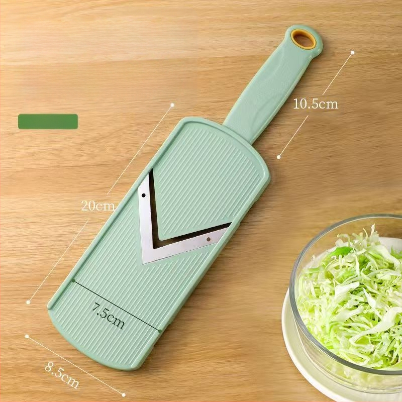 Xishuo Πολυλειτουργικός κόφτης για λάχανο και λαχανικά — ABS σώμα, μοντέρνος μινιμαλιστικός σχεδιασμός, δυνατότητα εκτύπωσης λογότυπου