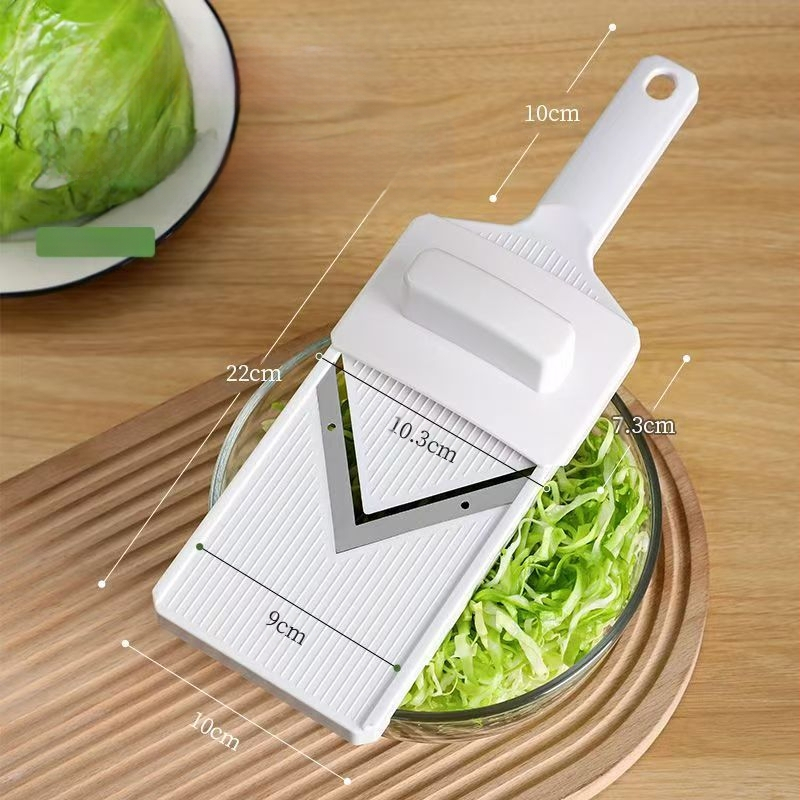 Xishuo Πολυλειτουργικός κόφτης για λάχανο και λαχανικά — ABS σώμα, μοντέρνος μινιμαλιστικός σχεδιασμός, δυνατότητα εκτύπωσης λογότυπου