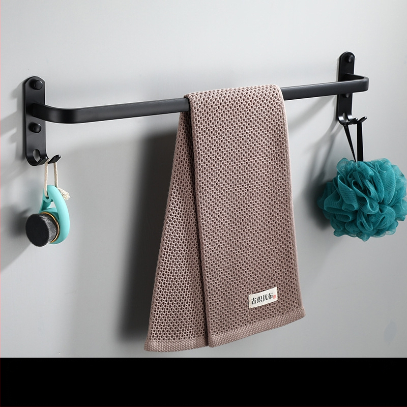 Ραφιέρα πετσέτας τοίχου χωρίς διάτρηση, από Space Aluminum, πολλαπλών στρώσεων, CE πιστοποίηση