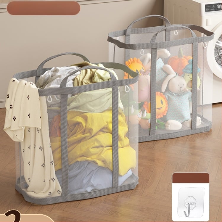 Sieninis skalbinių krepšys didelės talpos, sulankstomas, Jiang xu