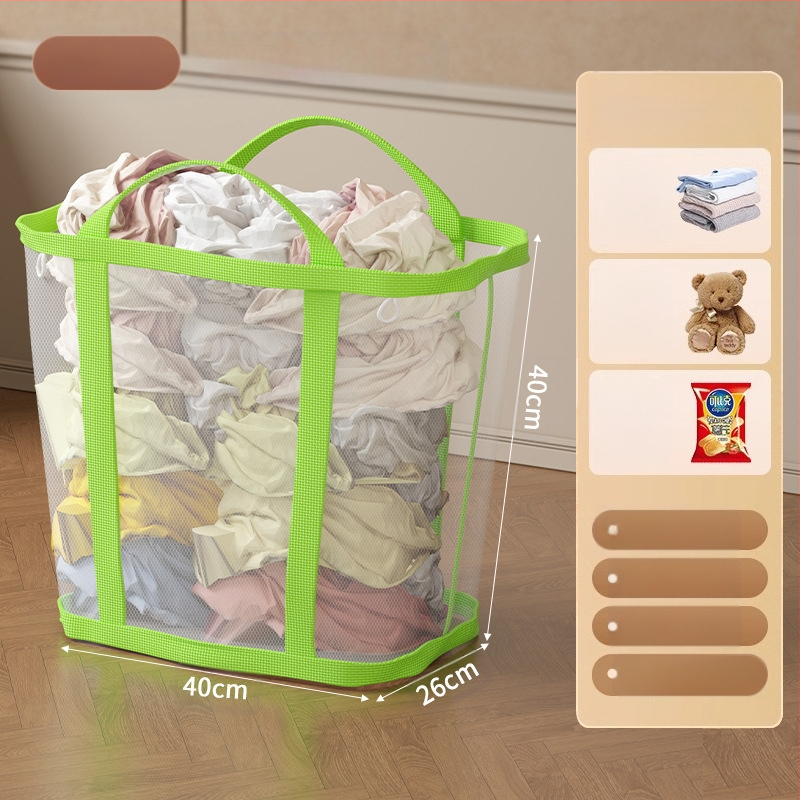 Sieninis skalbinių krepšys didelės talpos, sulankstomas, Jiang xu