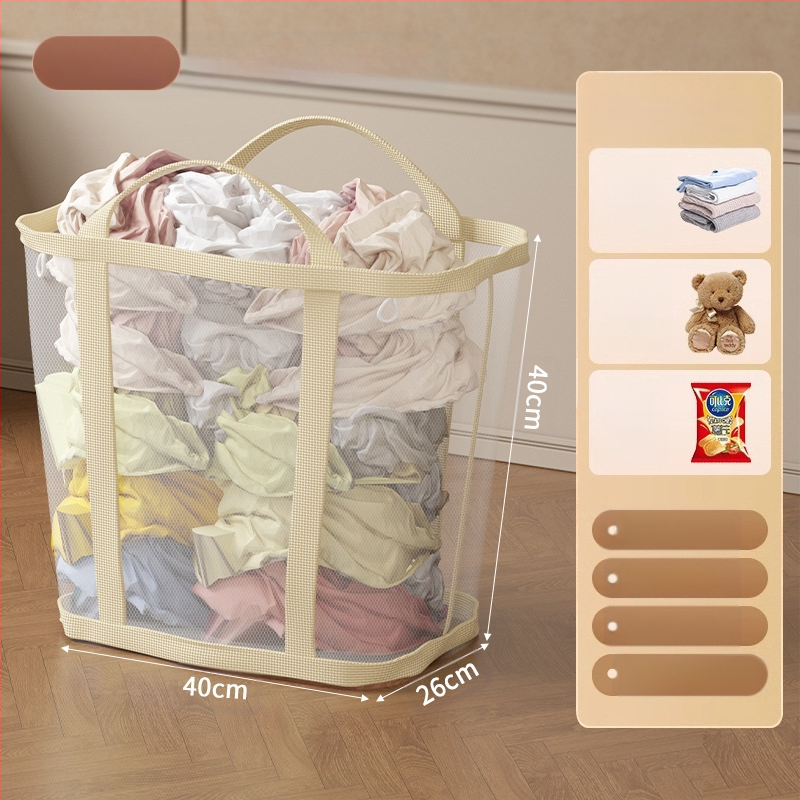 Sieninis skalbinių krepšys didelės talpos, sulankstomas, Jiang xu