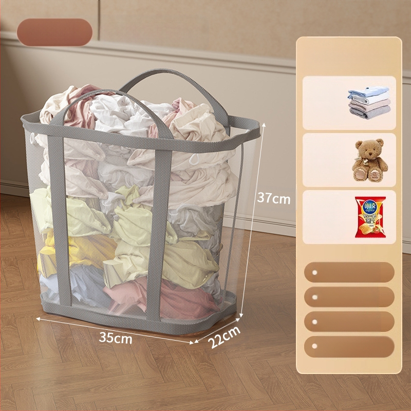Sieninis skalbinių krepšys didelės talpos, sulankstomas, Jiang xu