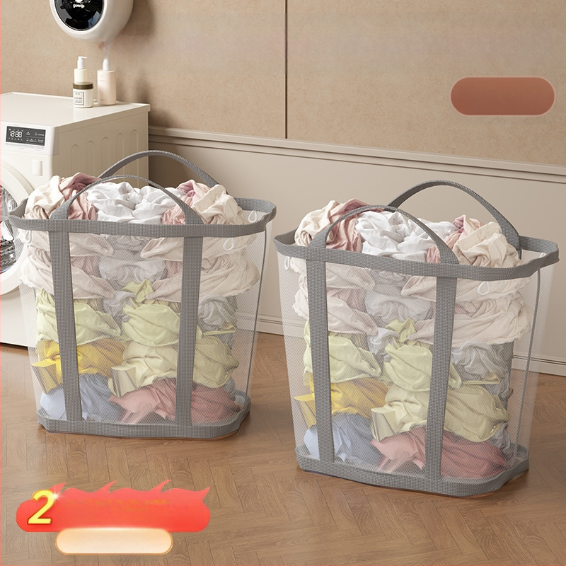 Sieninis skalbinių krepšys didelės talpos, sulankstomas, Jiang xu