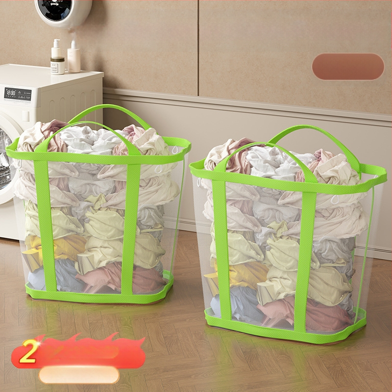 Sieninis skalbinių krepšys didelės talpos, sulankstomas, Jiang xu