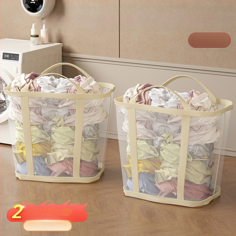 Sieninis skalbinių krepšys didelės talpos, sulankstomas, Jiang xu
