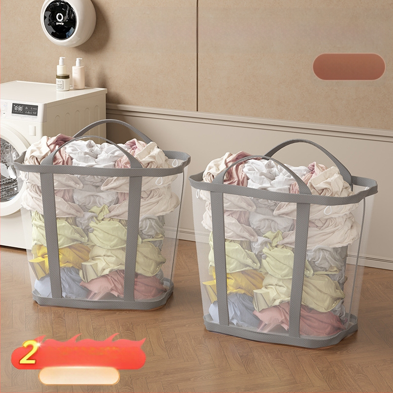 Sieninis skalbinių krepšys didelės talpos, sulankstomas, Jiang xu