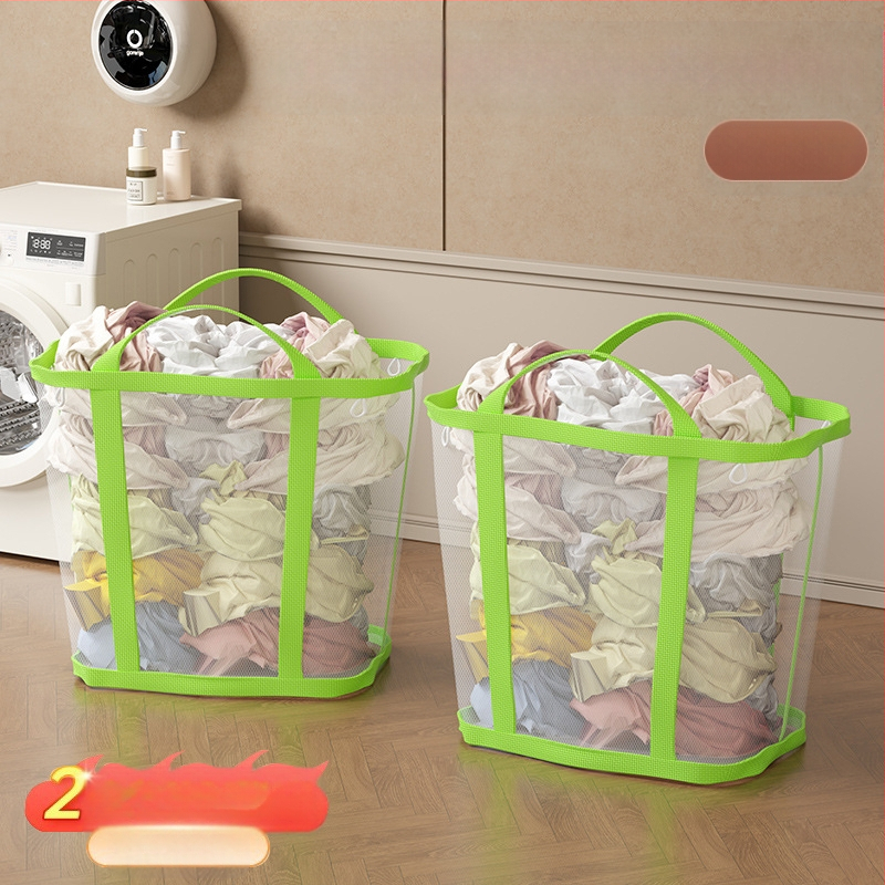 Sieninis skalbinių krepšys didelės talpos, sulankstomas, Jiang xu