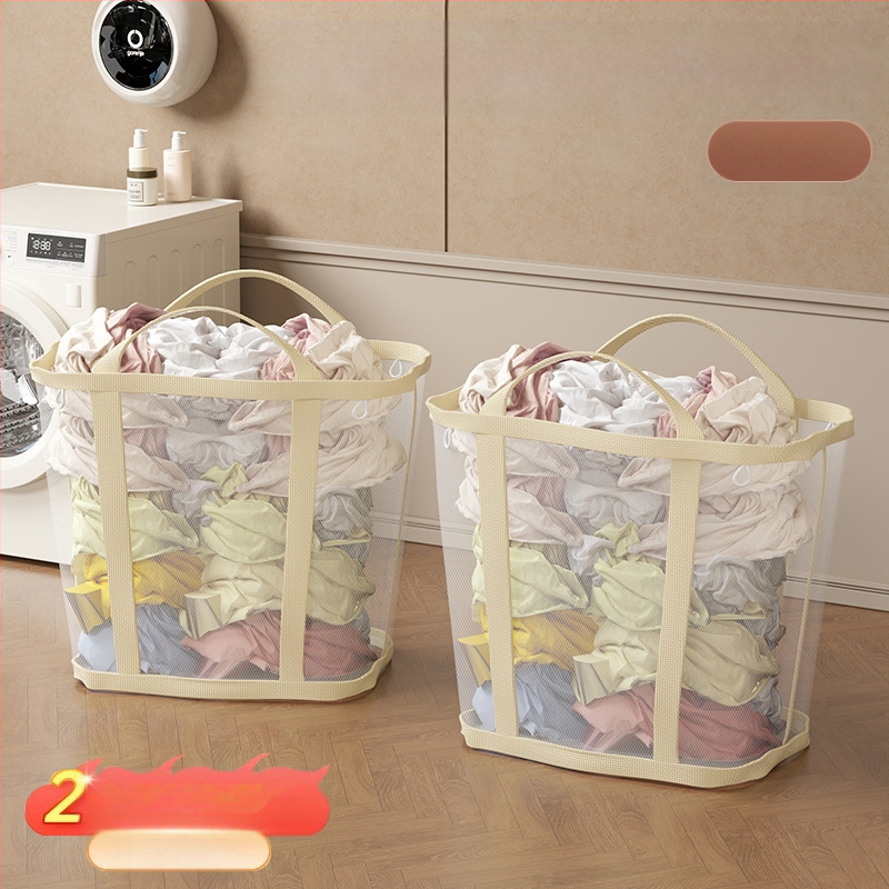 Sieninis skalbinių krepšys didelės talpos, sulankstomas, Jiang xu