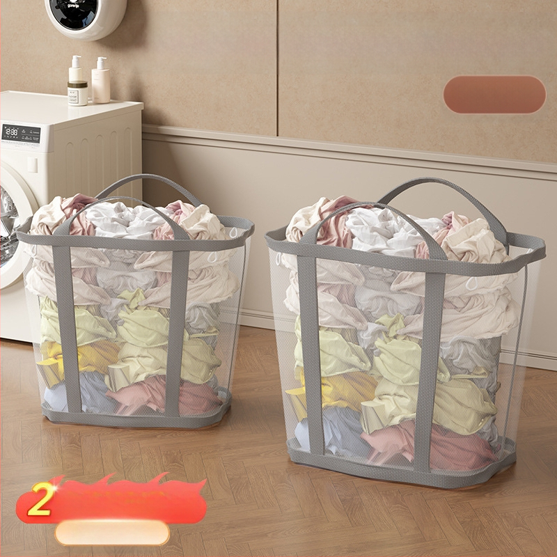 Sieninis skalbinių krepšys didelės talpos, sulankstomas, Jiang xu