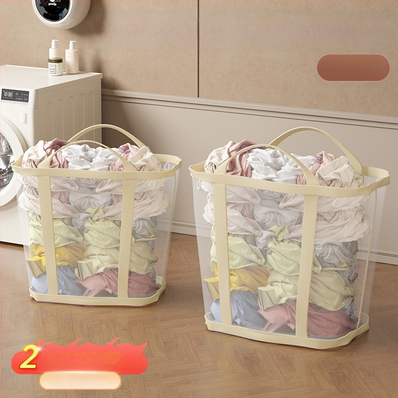 Sieninis skalbinių krepšys didelės talpos, sulankstomas, Jiang xu