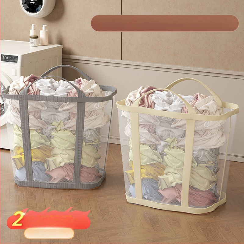 Sieninis skalbinių krepšys didelės talpos, sulankstomas, Jiang xu