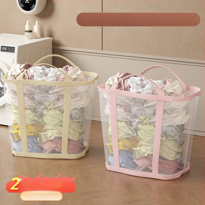 Sieninis skalbinių krepšys didelės talpos, sulankstomas, Jiang xu