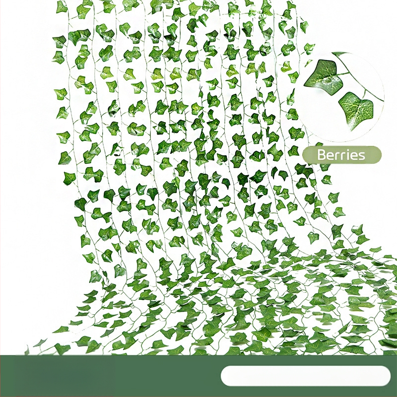 Zongwang Simulētais rotangs – rudens dekors, dekoratīvs rotangs ar zīda ziediem, sērija Simulated rattan, pielāgošana pieejama