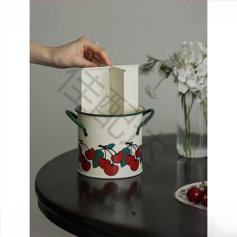 Keraminis lazdelė laikiklis maistui, šiuolaikiškas minimalistinis stilius, gėlių raštas, vandens poliravimo apdaila, išleistas 2023