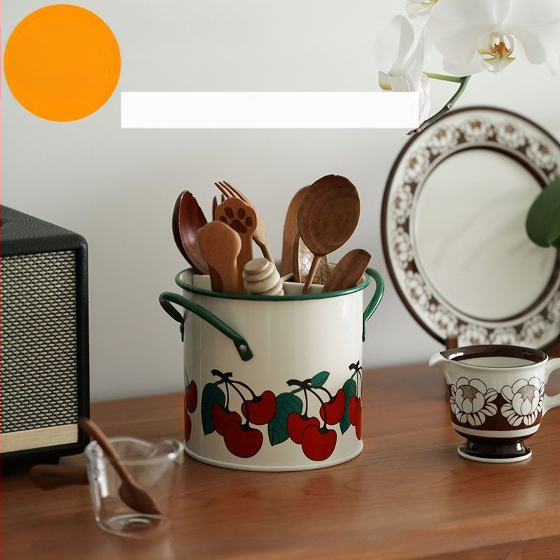 Keraminis lazdelė laikiklis maistui, šiuolaikiškas minimalistinis stilius, gėlių raštas, vandens poliravimo apdaila, išleistas 2023