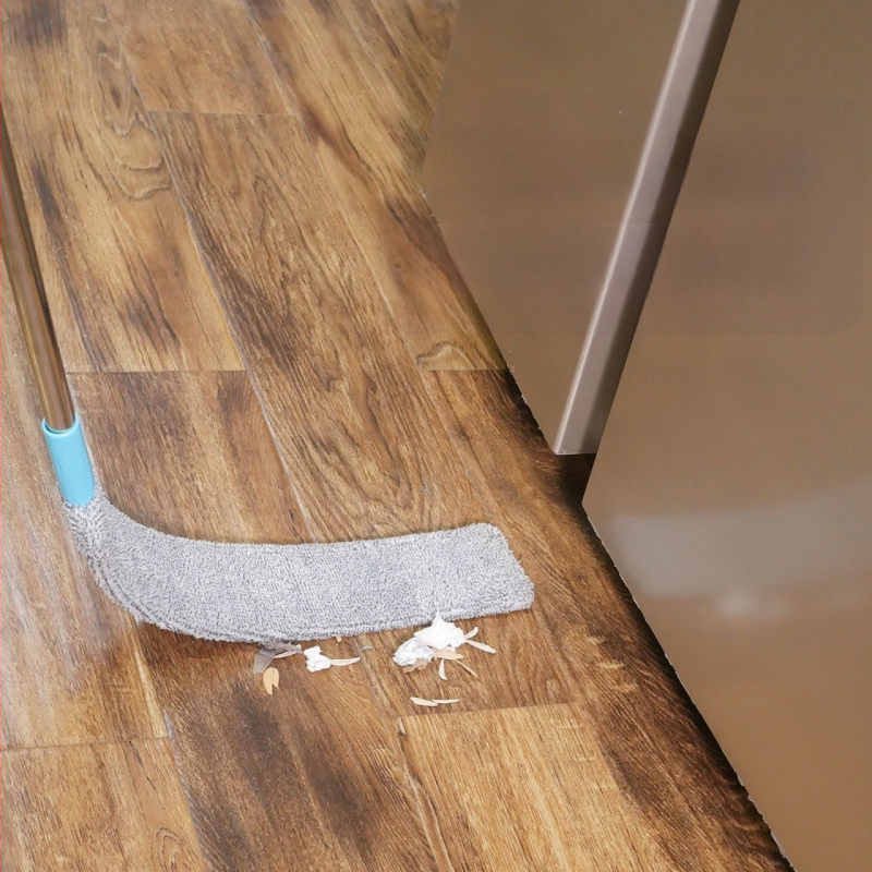 Телескопична feather duster за почистване под леглото и в пукнатини – премахване на прах, домашно почистване, пластмасова конструкция