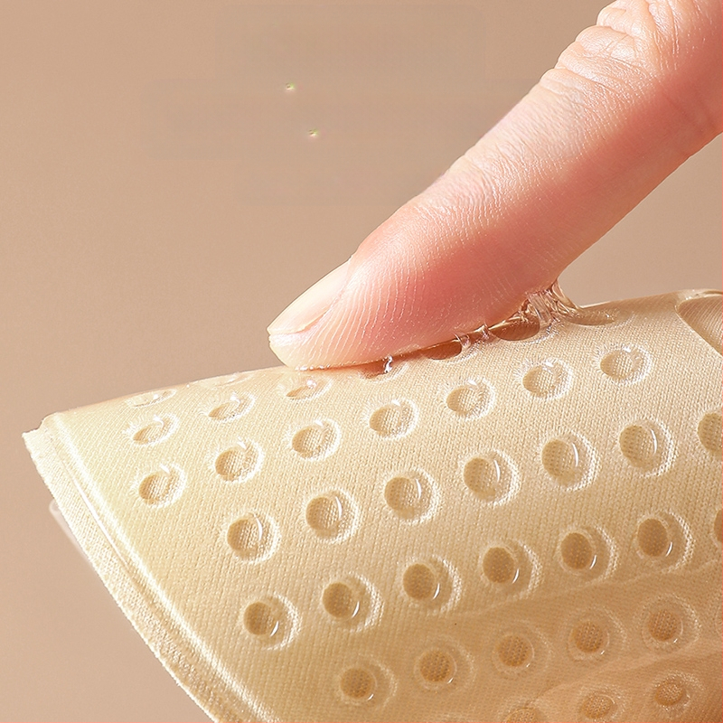 Νάιλον δαντελένια αυτοκόλλητα για το στήθος, Push-Up, τετράφυλλο σχήμα, λεπτά και διαπνέοντα, αόρατα