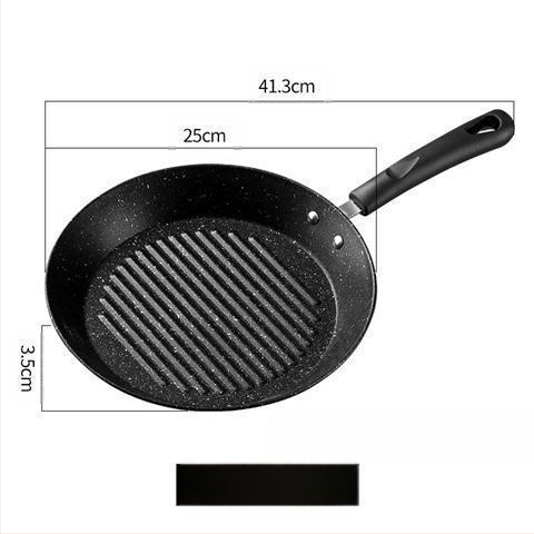 Τηγάνι με αντικολλητικό επίστρωμα, καρδιά για αυγά, μίνι τηγάνι τεσσάρων οπών, επίπεδος πυθμένα (Μοντέλο 01; Υλικό: ιατρικός λίθος; Βάθος: 3,5 cm)