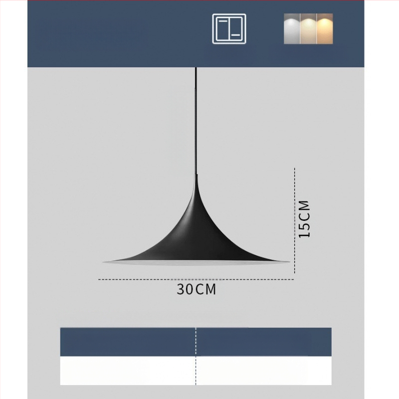 Полилей от ковано желязо с LED осветление, 1 светлинен източник, 220V, за ресторанти