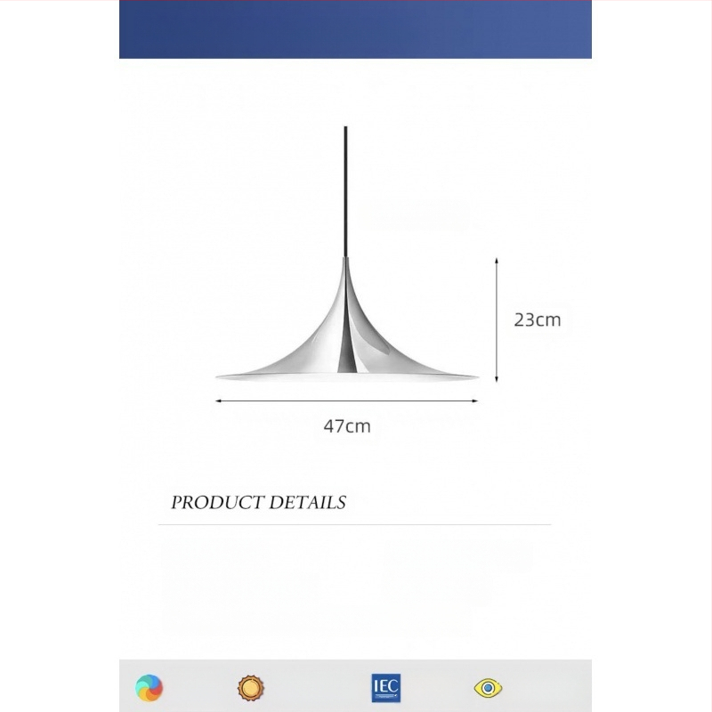 Полилей от ковано желязо с LED осветление, 1 светлинен източник, 220V, за ресторанти