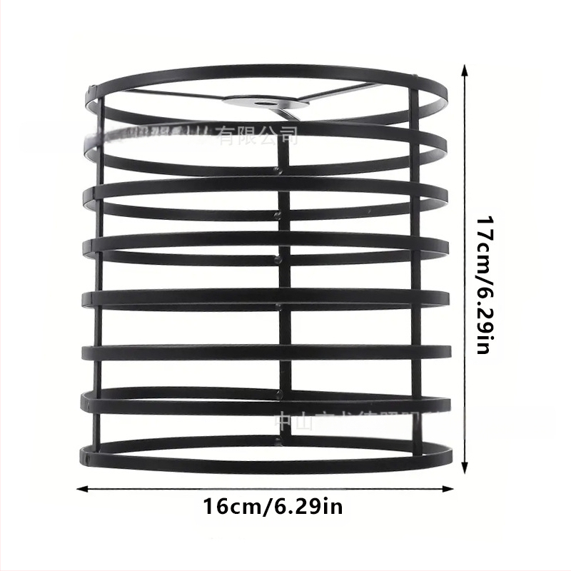 Μεταλλικός αμπαζούρ λαμπτήρα σε σχήμα κλουβιού — από μέταλλο, κατάλληλος για εσωτερικούς χώρους ξενοδοχείων και καφέ, παραμετροποιήσιμος, καταγωγή Zhongshan