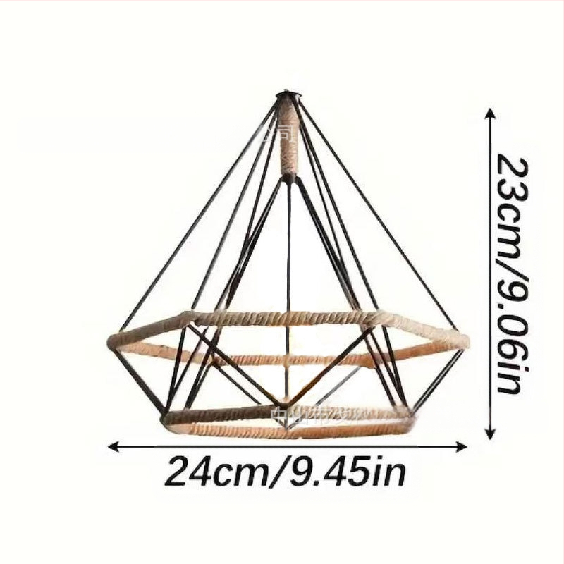 Μεταλλικός αμπαζούρ λαμπτήρα σε σχήμα κλουβιού — από μέταλλο, κατάλληλος για εσωτερικούς χώρους ξενοδοχείων και καφέ, παραμετροποιήσιμος, καταγωγή Zhongshan