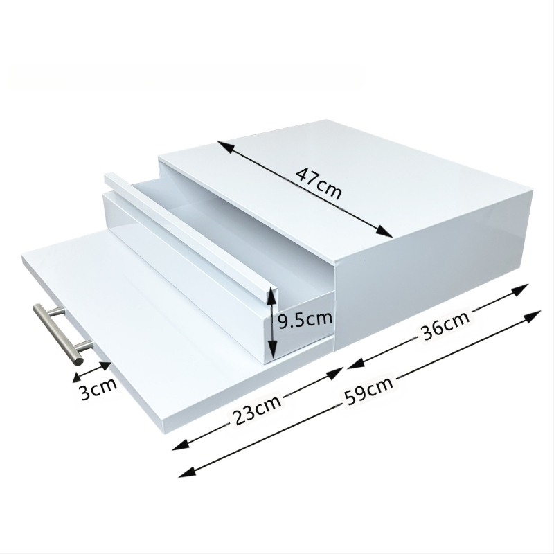 Κουζίνας συρόμενος ράφι για φούρνο μικροκυμάτων με τηλεσκοπικό μηχανισμό — απλός και μοντέρνος σχεδιασμός (Υλικό: χάλυβας άνθρακα; Μοντέλο: πλακέτα ράφι/δοχείο για φούρνο μικροκυμάτων; Επεξεργασία: κατά παραγγελία βάσει σχεδίων)