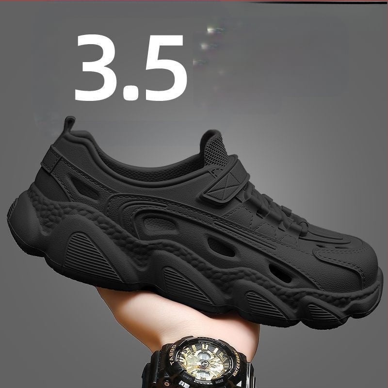 Vyriniai EVA sandalai su stora padu, kvėpuojantys, neslidūs ir su antiodor funkcija, EVA viršus ir padas