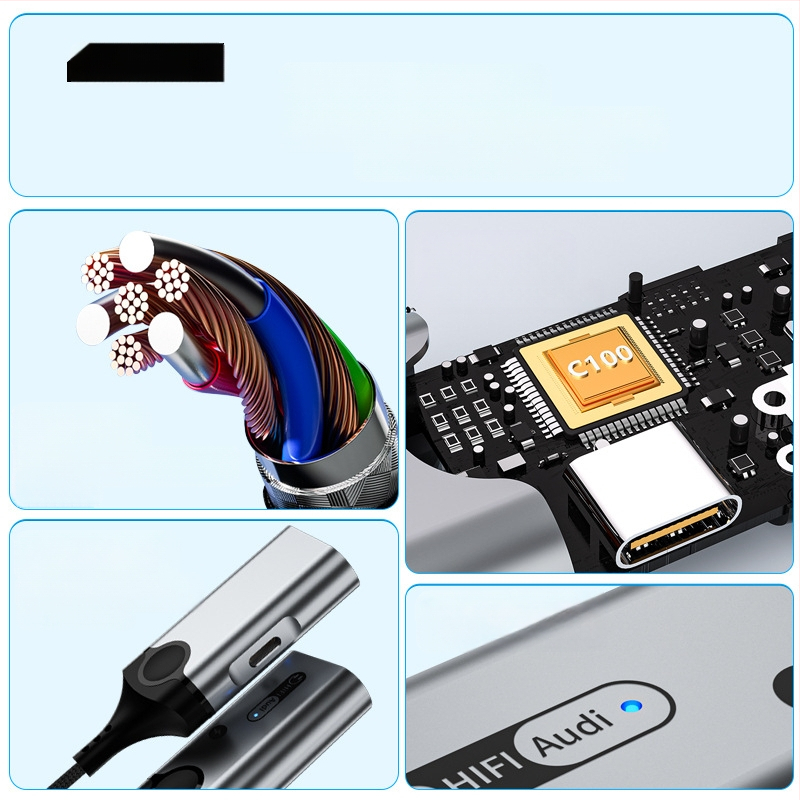 HCINOO MH391/MH392 dviejų vienoje garso adapteris su įkrovimu, suderinamas su Apple x-14