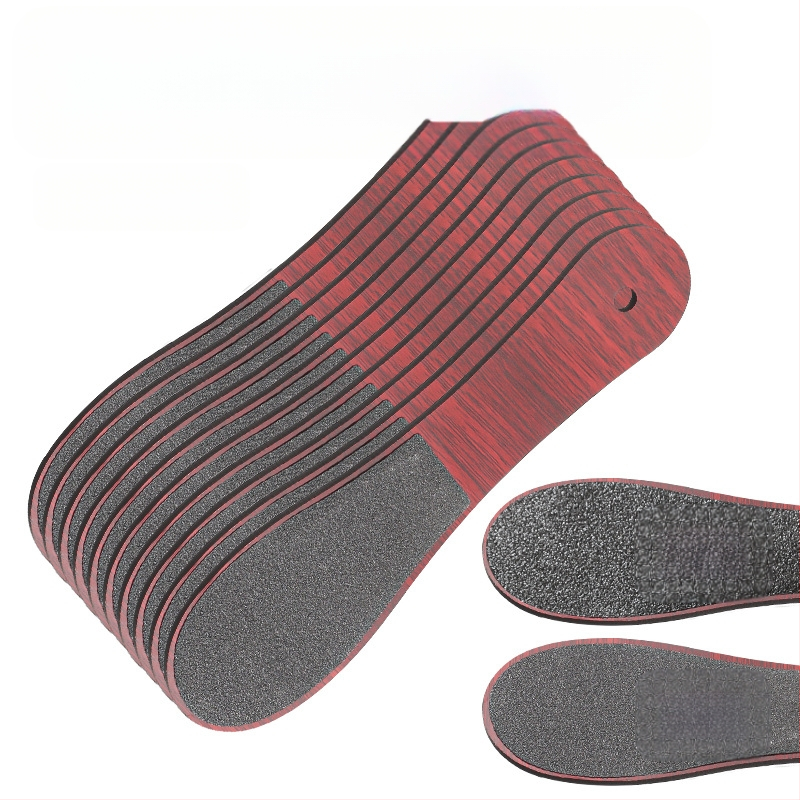 Fișier pentru picioare cu șmirghel, dublă față, pentru exfolierea pielii moarte și îndepărtarea calusurilor