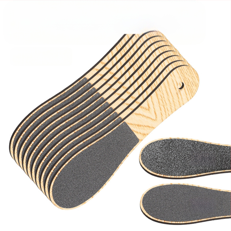 Fișier pentru picioare cu șmirghel, dublă față, pentru exfolierea pielii moarte și îndepărtarea calusurilor