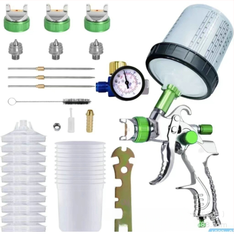 HVLP pištolj za prskanje 2008 – visoka atomizacija, pneumatski pogon, za lakiranje automobila