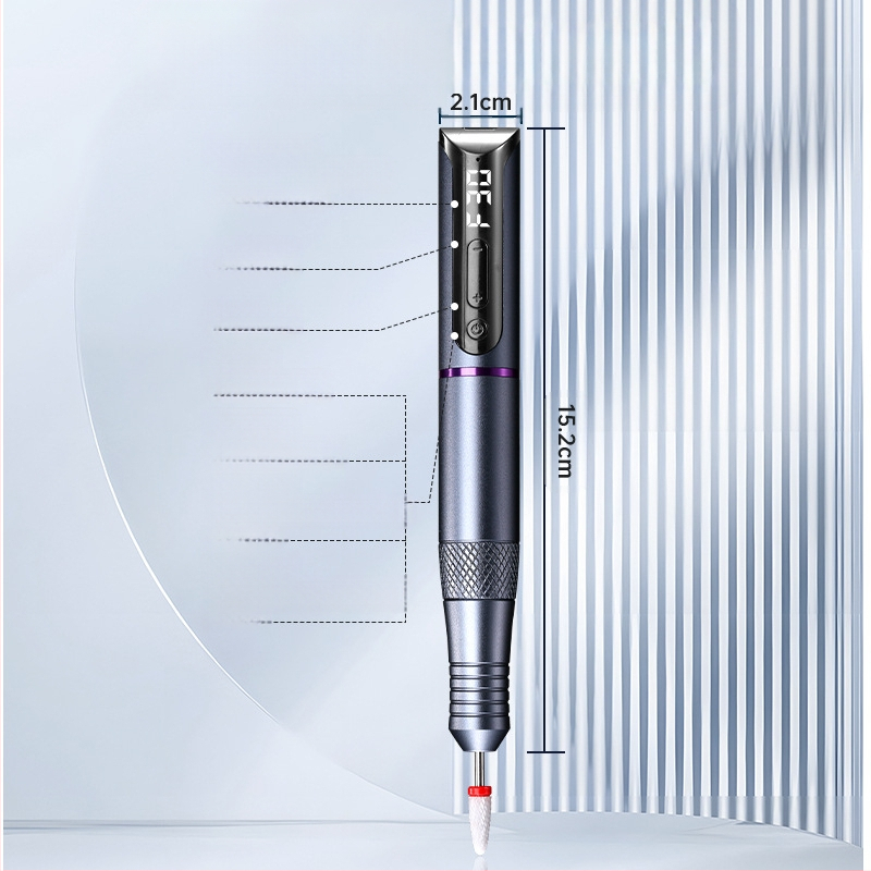 Преносима писалка за маникюр и шлайфане на нокти – дълготрайна, DF115, Duofu, произход Шенжен, домашна марка, не е внос