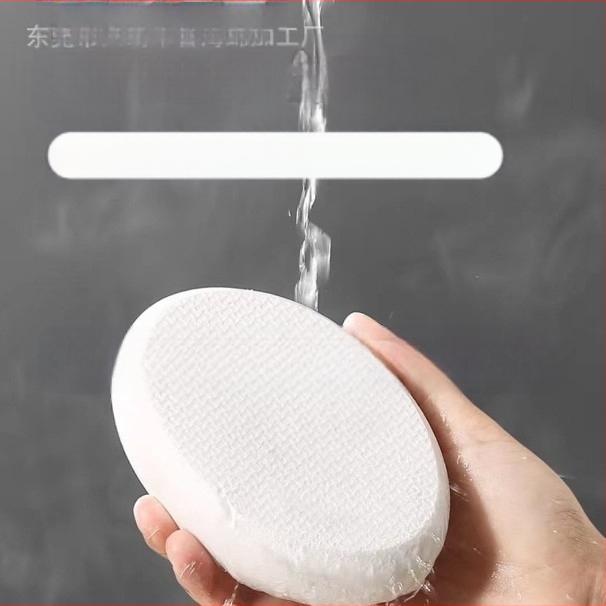 EVA четка за баня с дървена дръжка за почистване на гърба и нанасяне на лосион, кутия 70 бр.