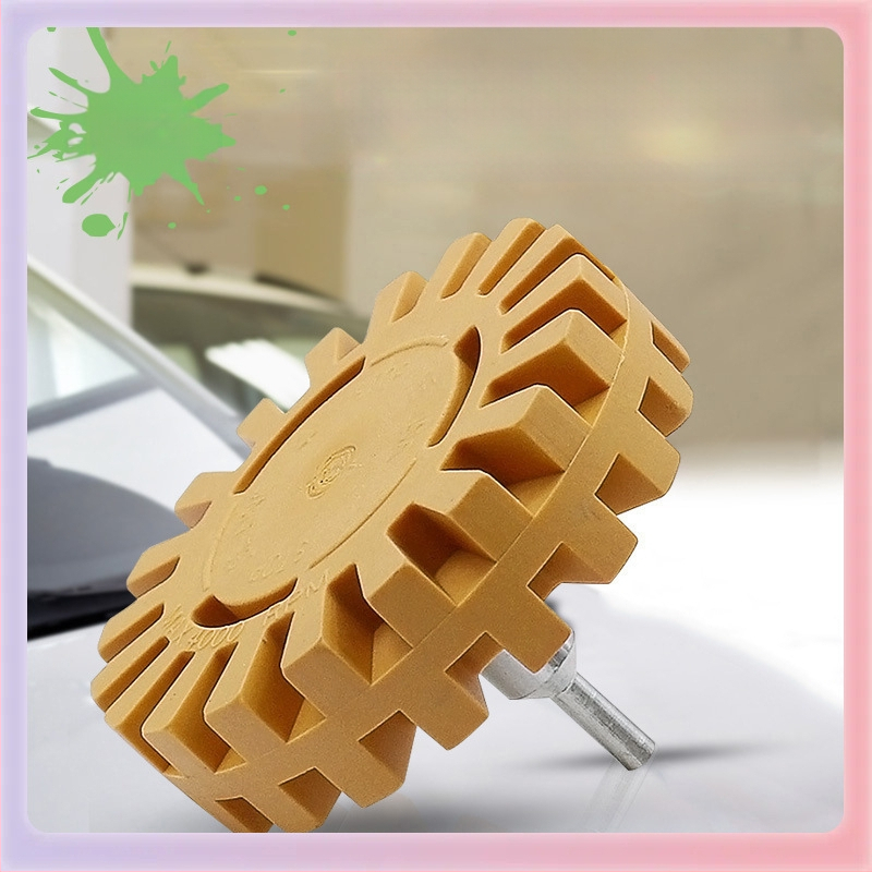 Τροχός από καουτσούκ σε σχήμα γραναζιού για αφαίρεση κόλλας και μπογιάς, πνευματικός δίσκος