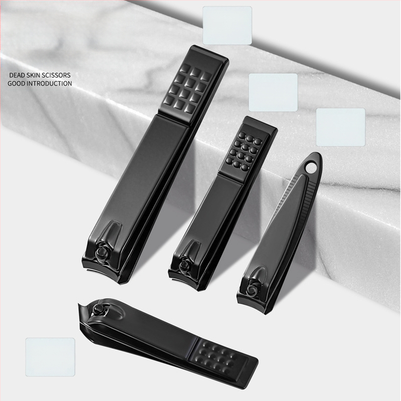 Set de unghii, 7-24 piese, portabil, cu gură plată și gură înclinată, clește pentru caneluri de unghii și pense multifuncționale