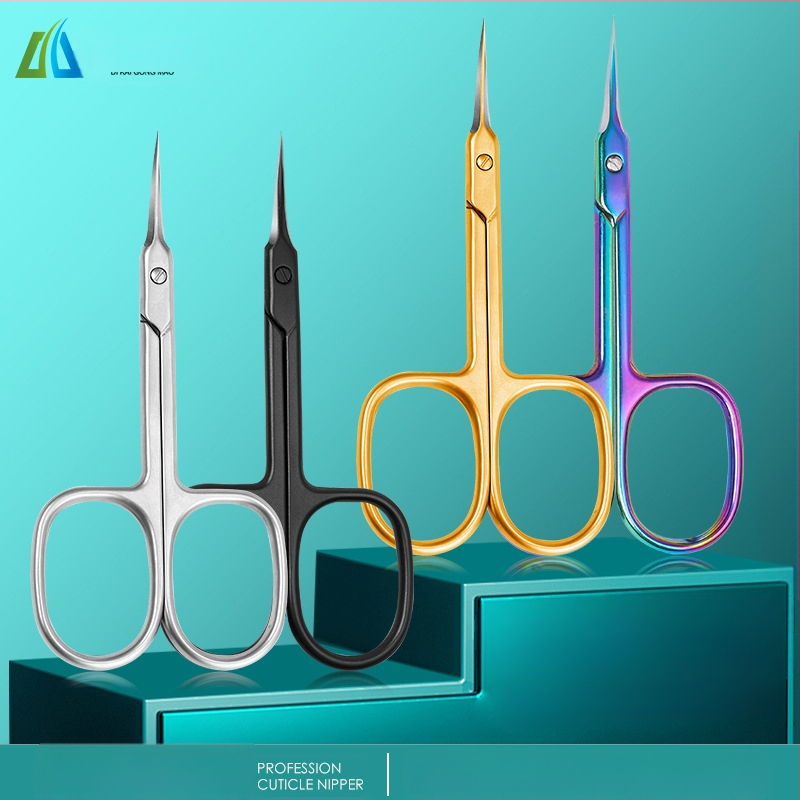 Emperor Foarfece pentru cuticule din oțel inoxidabil, cu lame fine, ultracuite, pentru manichiură, tăierea cuticulelor și a pielii moarte
