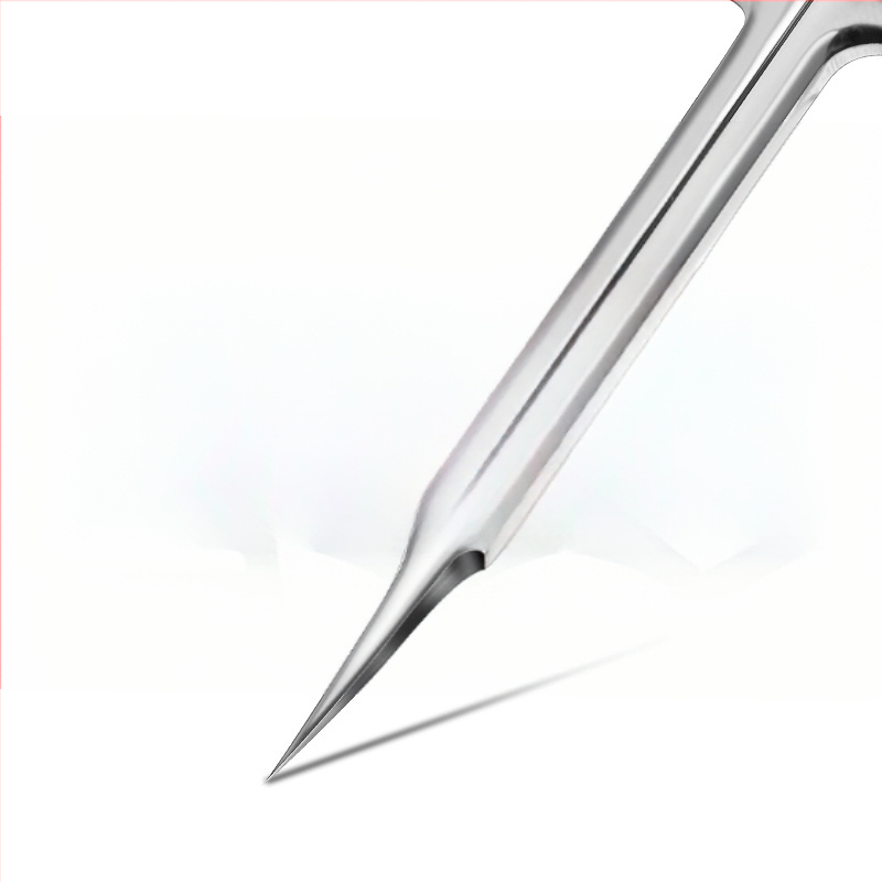 Emperor Foarfece pentru cuticule din oțel inoxidabil, cu lame fine, ultracuite, pentru manichiură, tăierea cuticulelor și a pielii moarte