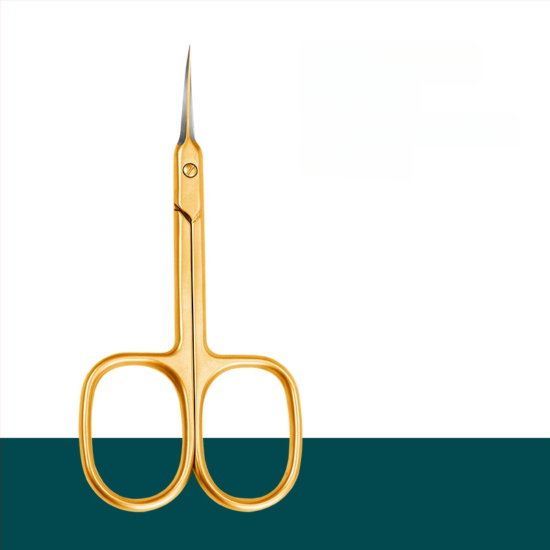 Emperor Foarfece pentru cuticule din oțel inoxidabil, cu lame fine, ultracuite, pentru manichiură, tăierea cuticulelor și a pielii moarte